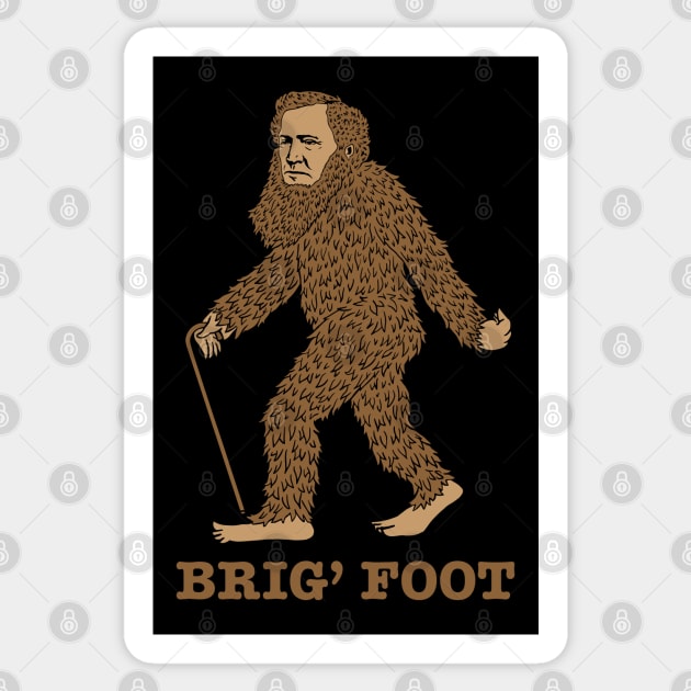 Brig' Foot (Color) Sticker by Dethtruk5000